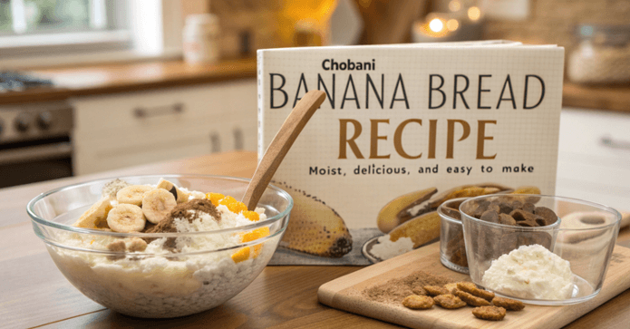 chobani banana bread recipe
