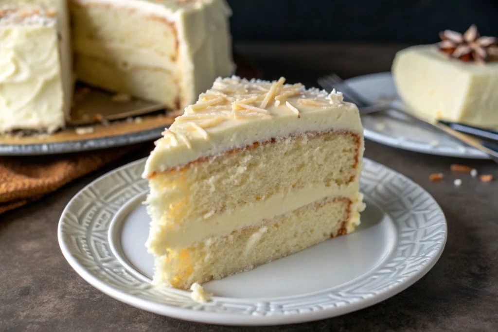 white chocolate cake