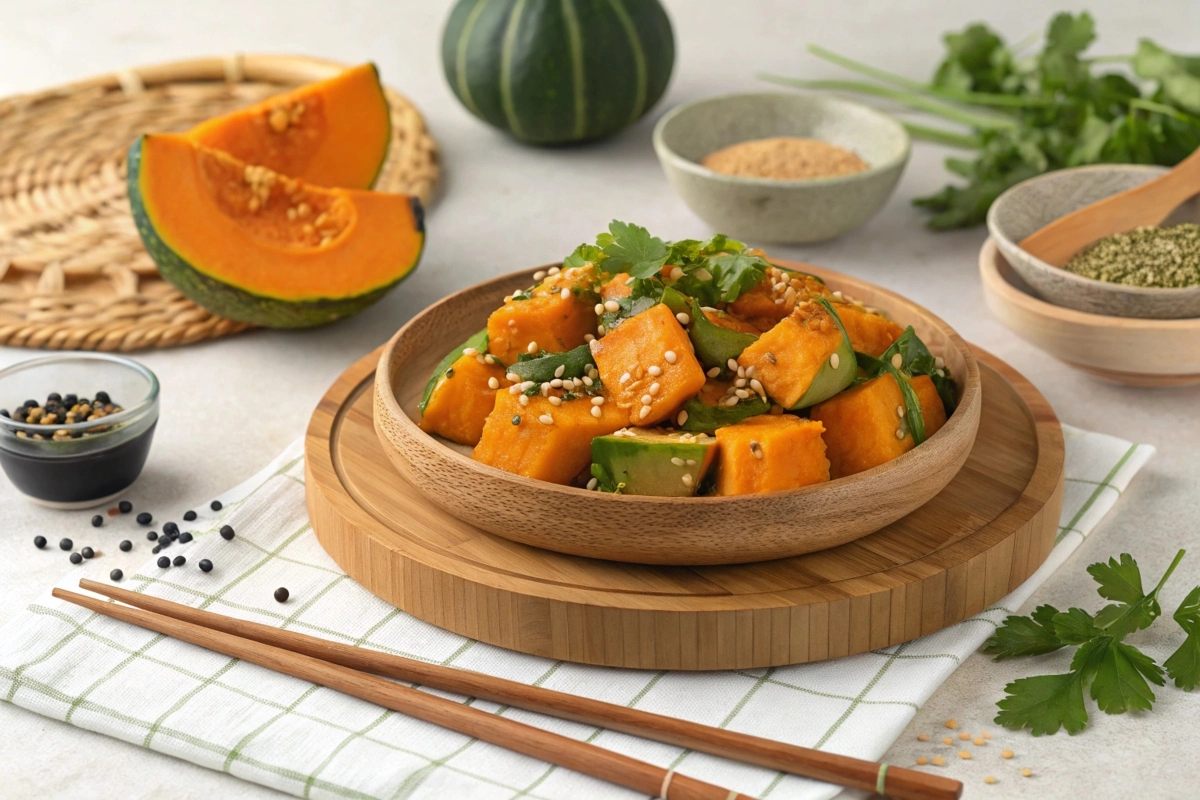 Chinese Squash Recipes: Vegan Kabocha Delight