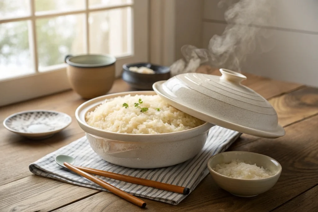 Cooling Cooked Rice